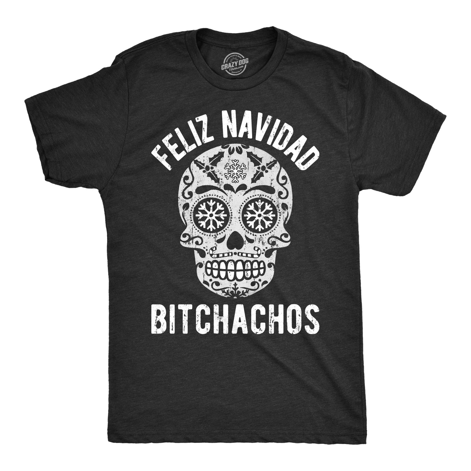 Feliz Navidad Bitchachos Men's T Shirt - Image 4