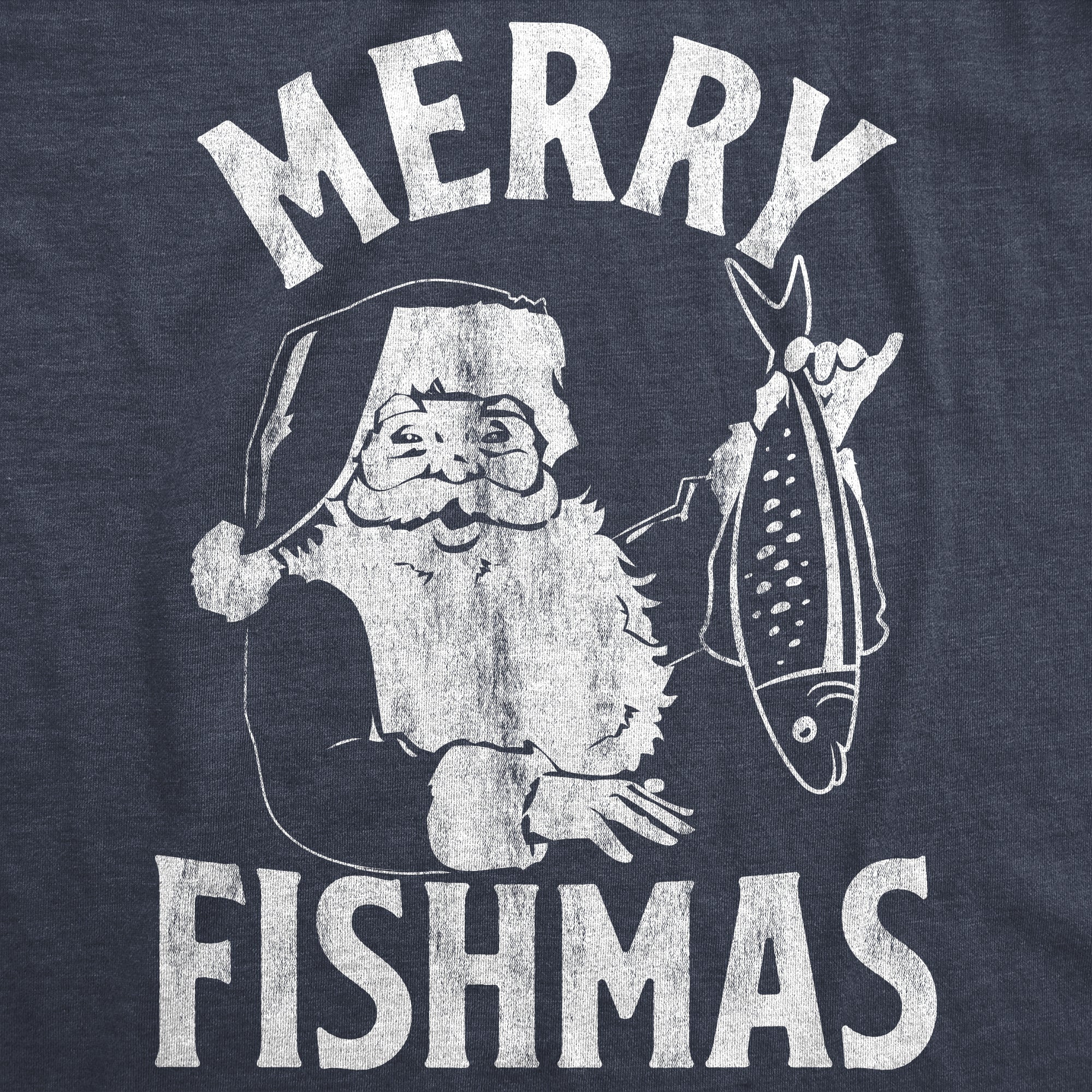 Merry Fishmas Men's T Shirt - Image 2