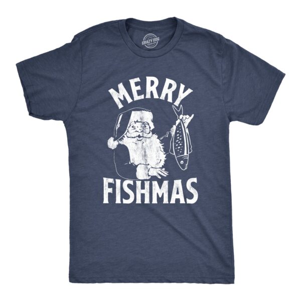 Merry Fishmas Men's T Shirt