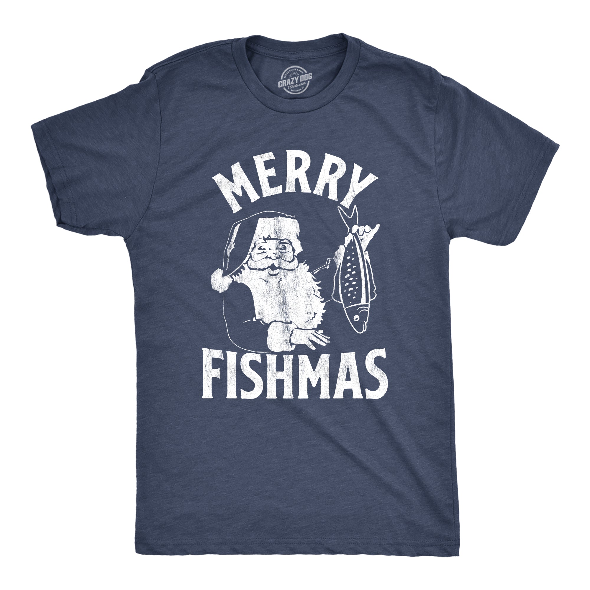 Merry Fishmas Men's T Shirt
