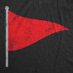 Alternative view of Red Flag Men's T Shirt