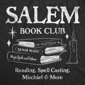 Alternative view of Salem Book Club Crew Neck Sweatshirt