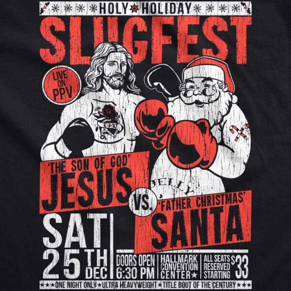 Holy Holiday Slugfest Hoodie - Image 2