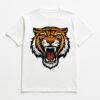 Fierce Tiger Roaring Graphic T-Shirt - Wild Animal Design for Parties