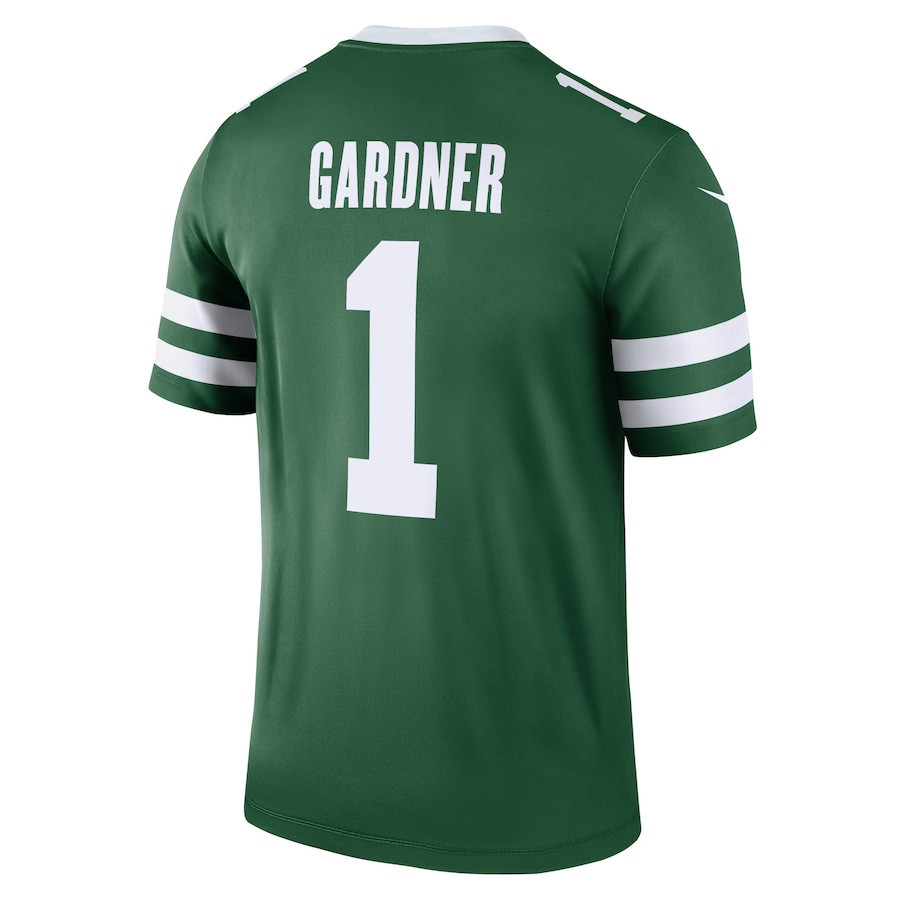 Ahmad Sauce Gardner 1 New York Jets Legend Jersey - Men, Legacy Green JS4257 nicesnker - Image 3