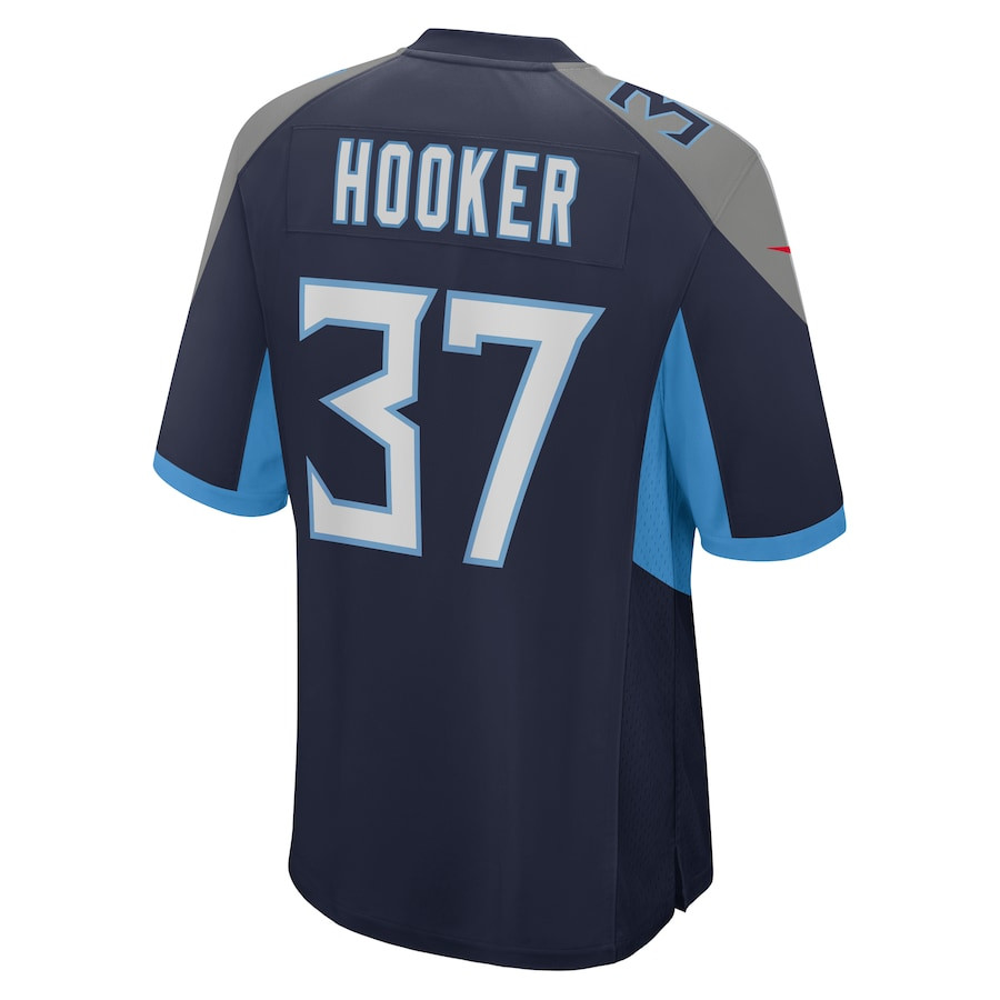 Amani Hooker 37 Tennessee Titans Game Men Jersey - Navy JS4649 nicesnker - Image 3