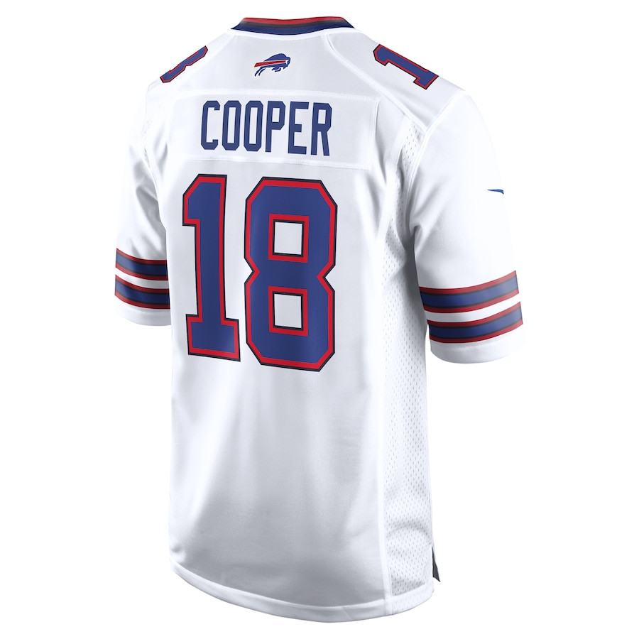 Amari Cooper 18 Buffalo Bills Game Men Jersey - White JS8130 nicesnker - Image 3