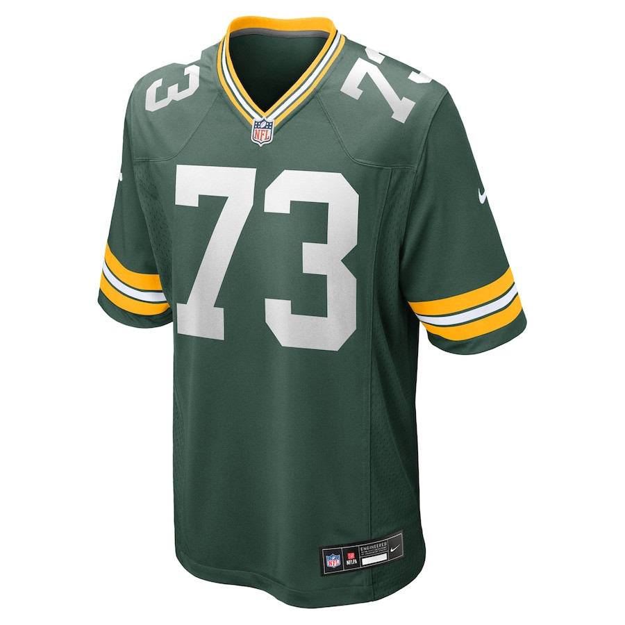 Alternative view of Andre Dillard 73 Green Bay Packers Game Men Jersey - Green JS9970 nicesnker