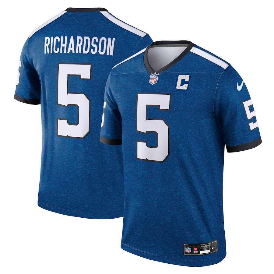 Anthony Richardson 5 Indianapolis Colts Alternate Legend Men Jersey - Royal JS2079 nicesnker