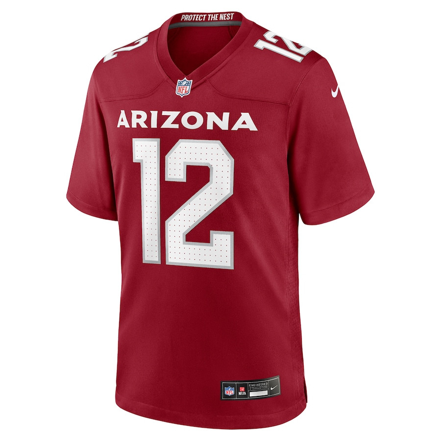 Alternative view of Blake Gillikin 12 Arizona Cardinals Team Game Men Jersey - Cardinal JS9395 nicesnker