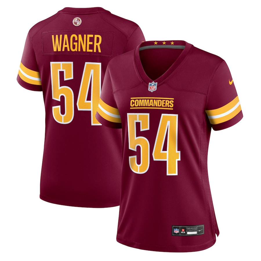 Bobby Wagner 54 Washington Commanders Women's Game Jersey - Burgundy JS9602 nicesnker