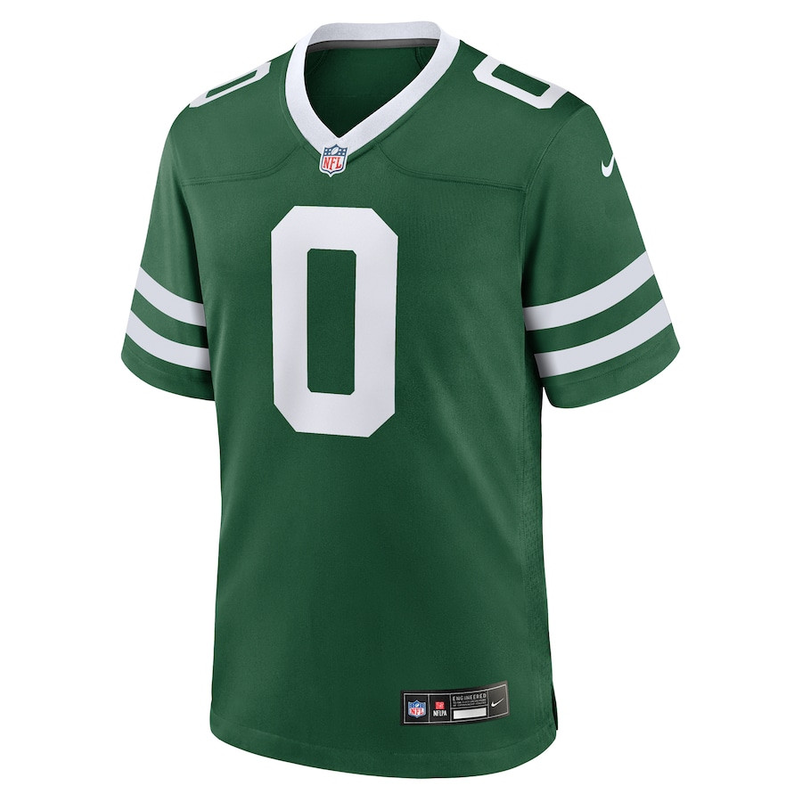 Alternative view of Braelon Allen 0 New York Jets Team Game Men Jersey - Legacy Green JS6530 nicesnker