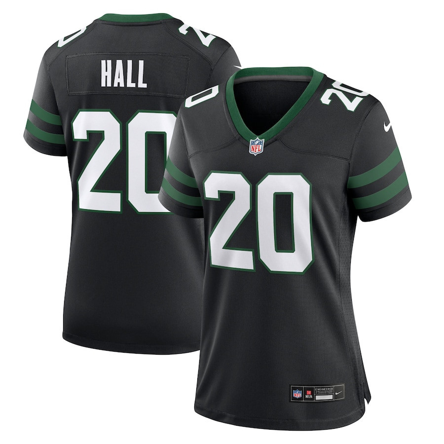 Breece Hall 20 New York Jets Alternate Game Jersey - Women, Black JS3234 nicesnker