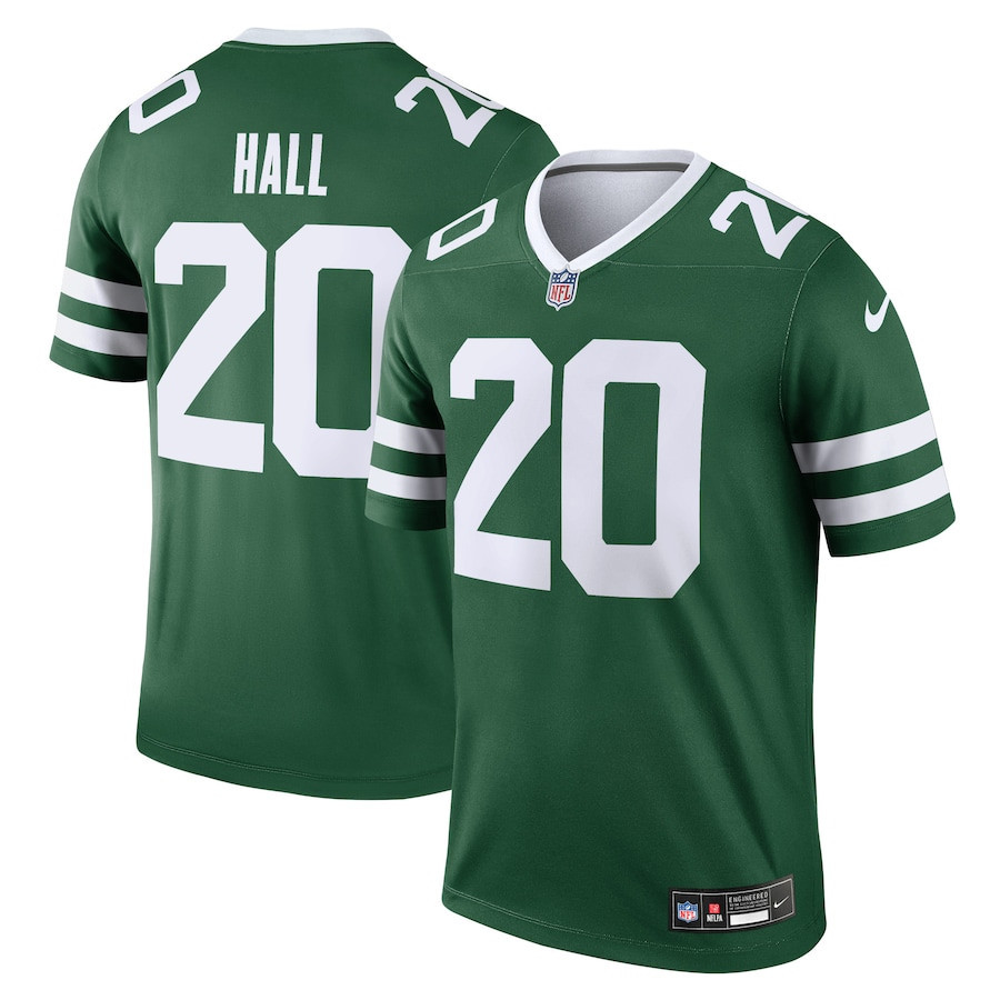 Breece Hall 20 New York Jets Legend Jersey - Men, Legacy Green JS6937 nicesnker