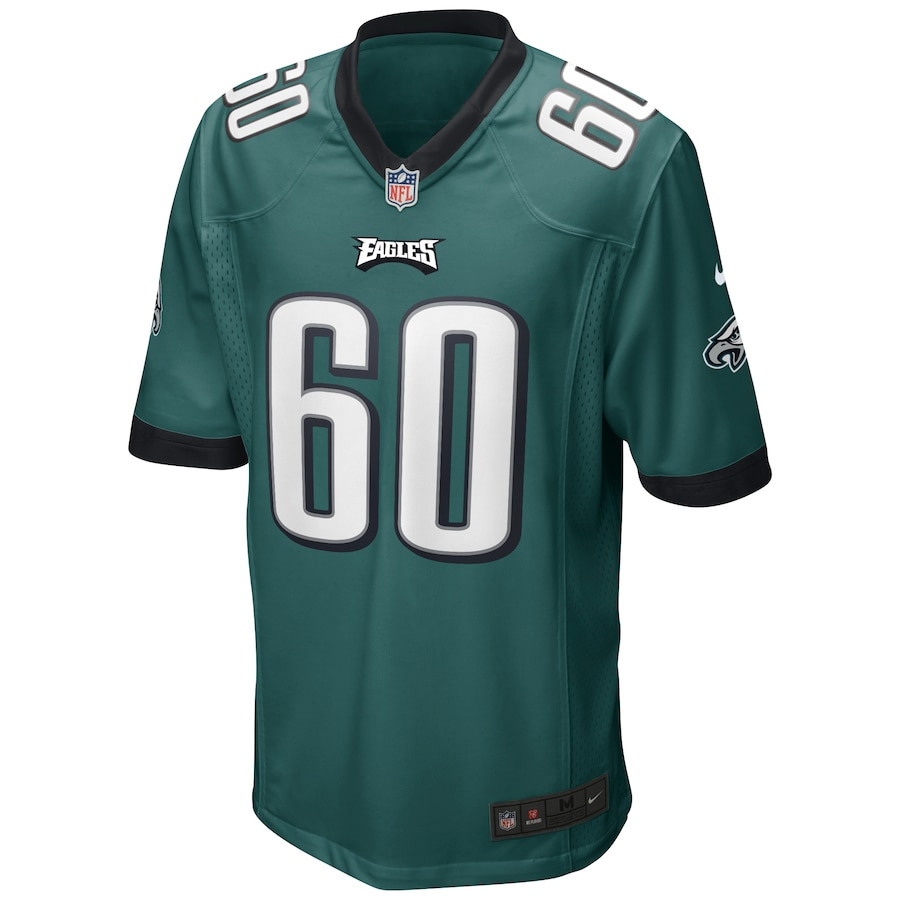 Alternative view of Chuck Bednarik 60 Philadelphia Eagles Men Game Retired Jersey - Midnight Green JS8696 nicesnker