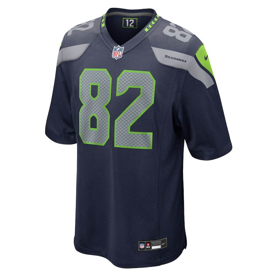 Alternative view of Cody White 82 Seattle Seahawks Game Men Jersey - College Navy JS2758 nicesnker