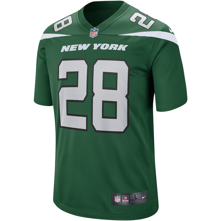 Alternative view of Curtis Martin 28 New York Jets Men Game Retired Jersey - Gotham Green JS5595 nicesnker