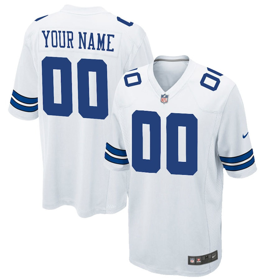 Dallas Cowboys Custom YOUTH Game Jersey JS3933 nicesnker