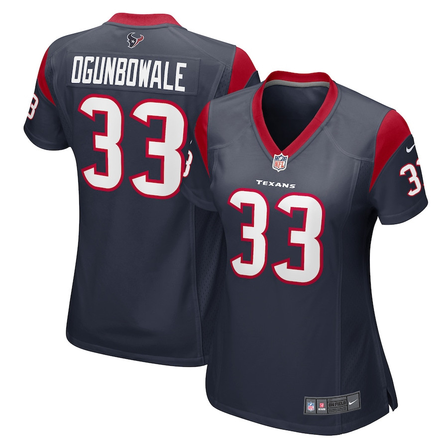 Dare Ogunbowale 33 Houston Texans Women's Game Player Jersey - Navy JS3988 nicesnker