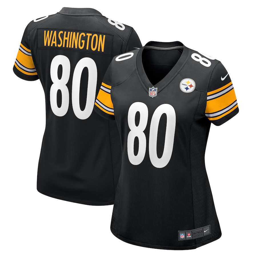 Darnell Washington 80 Pittsburgh Steelers Women's Game Jersey - Black JS5061 nicesnker