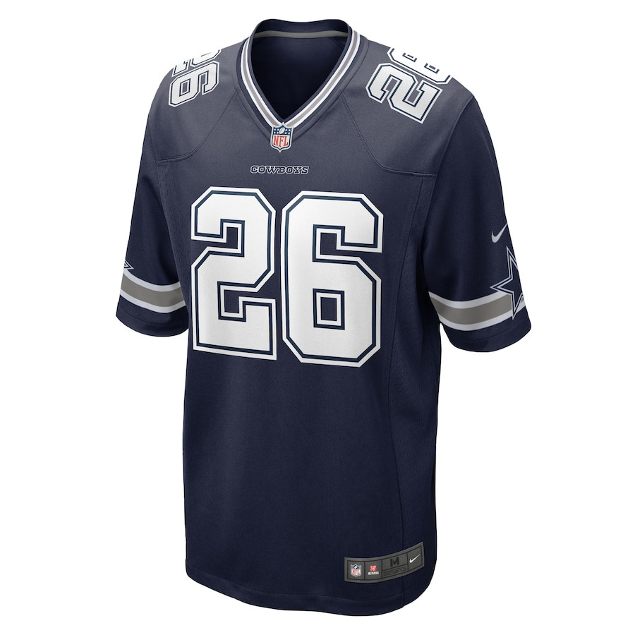 Alternative view of DaRon Bland 26 Dallas Cowboys Game Men Jersey - Navy JS1941 nicesnker