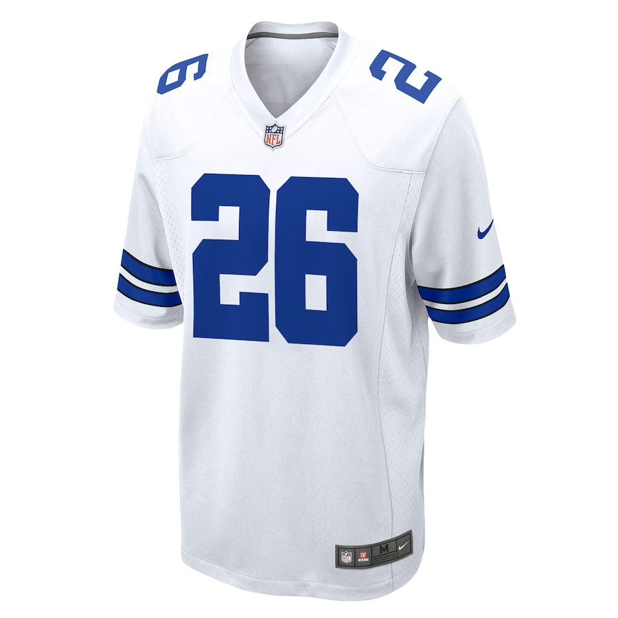 Alternative view of DaRon Bland 26 Dallas Cowboys Game Men Jersey - White JS8267 nicesnker