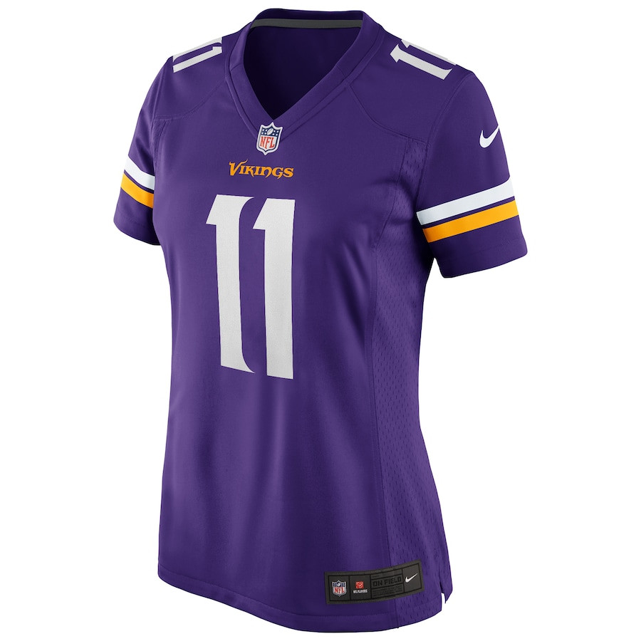 Alternative view of Daunte Culpepper 11 Minnesota Vikings Women Game Retired Jersey - Purple JS5569 nicesnker