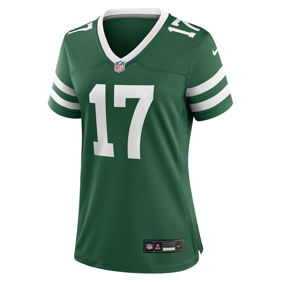 Alternative view of Davante Adams 17 New York Jets Women's Alternate Game Jersey - Legacy Green JS3011 nicesnker