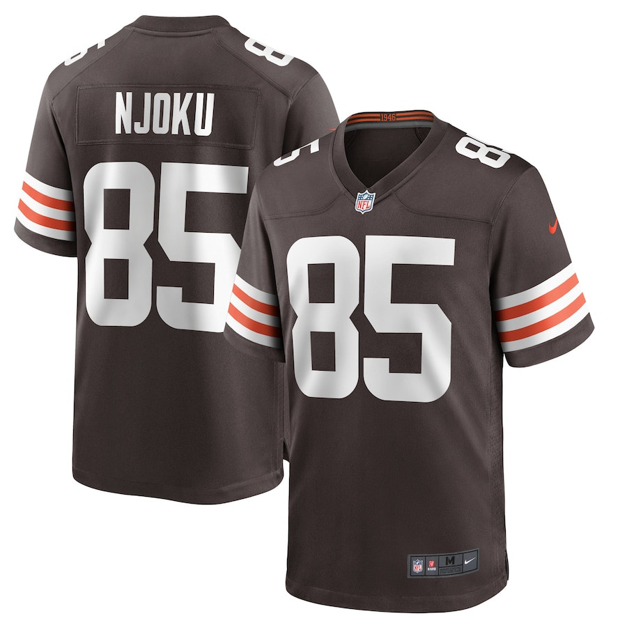 David Njoku 85 Cleveland Browns Game Men Jersey - Brown JS6544 nicesnker