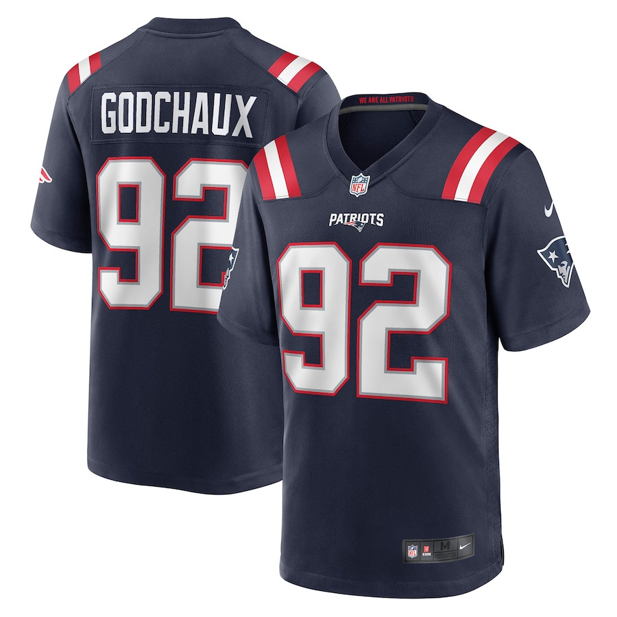 Davon Godchaux 92 New England Patriots Men Game Jersey - Navy JS1380 nicesnker