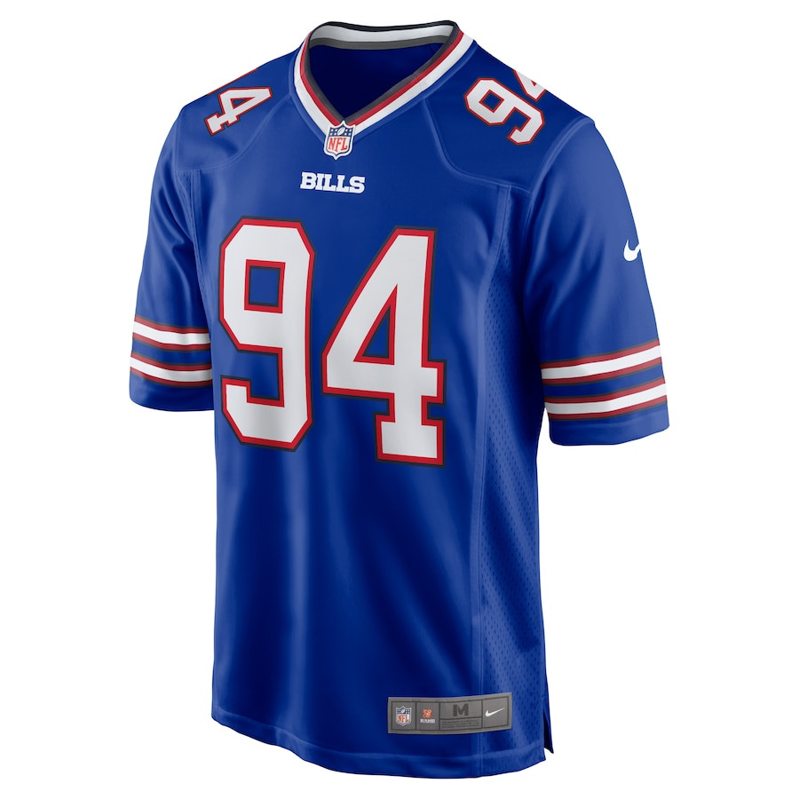Alternative view of Dawuane Smoot 94 Buffalo Bills Game Men Jersey - Royal JS6214 nicesnker