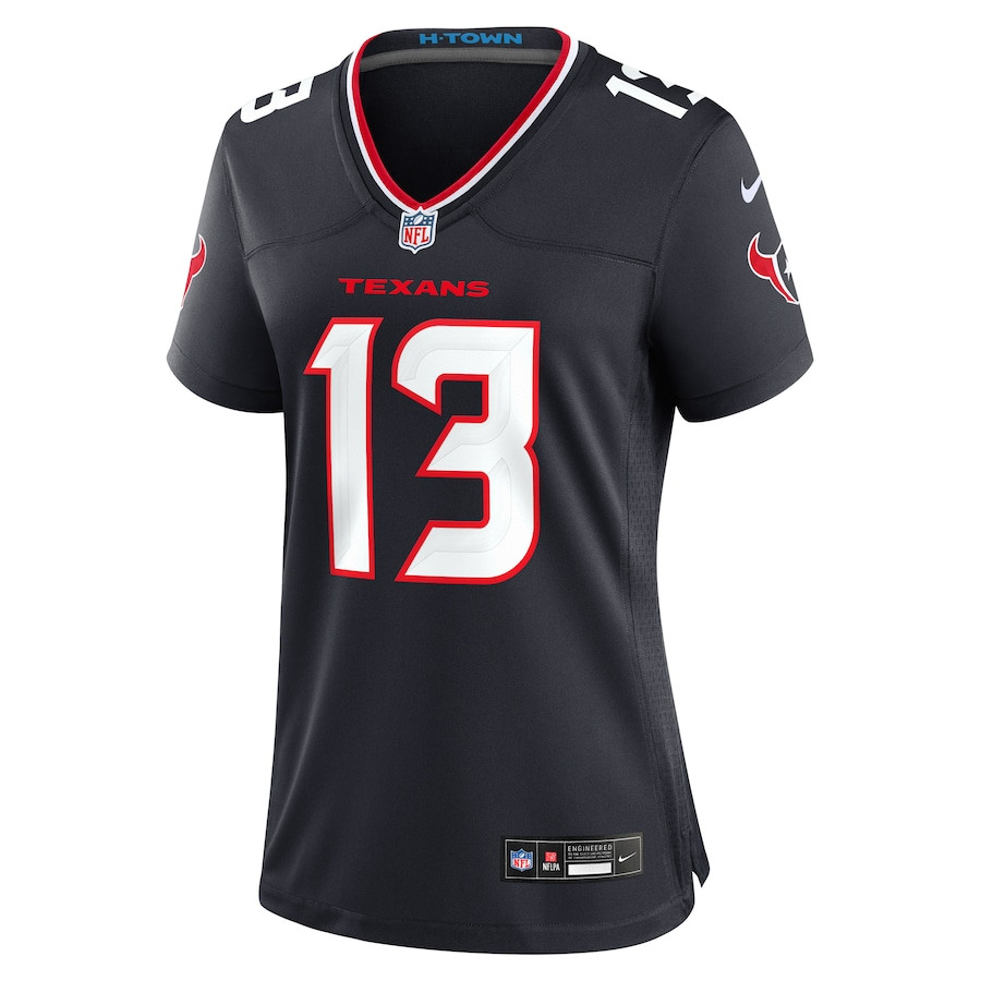 Alternative view of DelShawn Phillips 13 Houston Texans Team Game Women Jersey - Navy JS7848 nicesnker