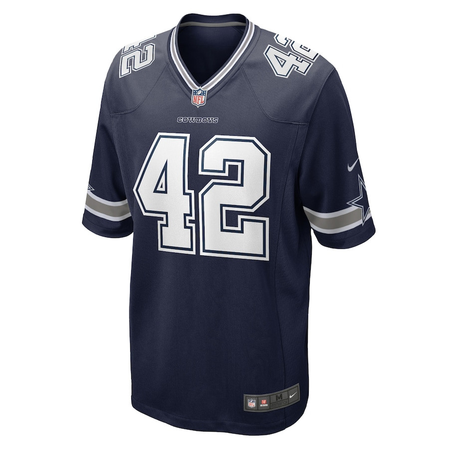 Alternative view of Deuce Vaughn 42 Dallas Cowboys Game Men Jersey - Navy JS6948 nicesnker