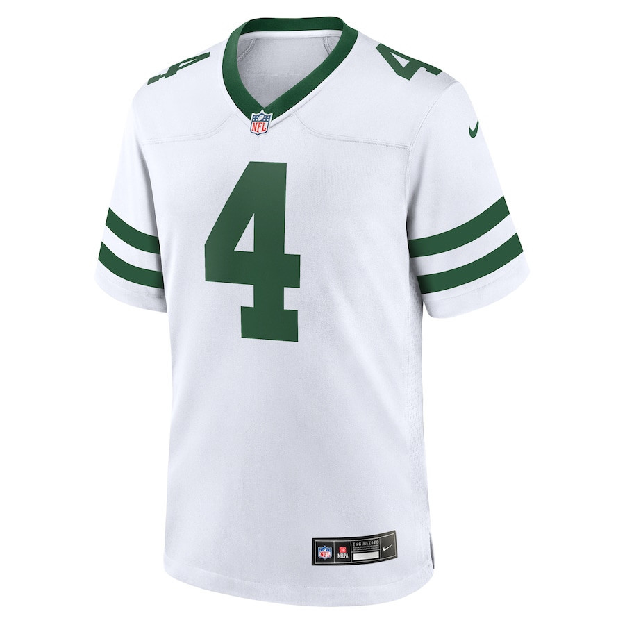 Alternative view of D.J. Reed 4 New York Jets Game Jersey - Men, Legacy White JS9540 nicesnker
