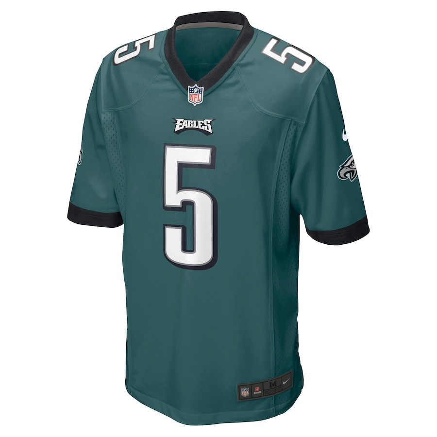 Alternative view of Donovan McNabb 5 Philadelphia Eagles Men Retired Jersey - Midnight Green JS2021 nicesnker