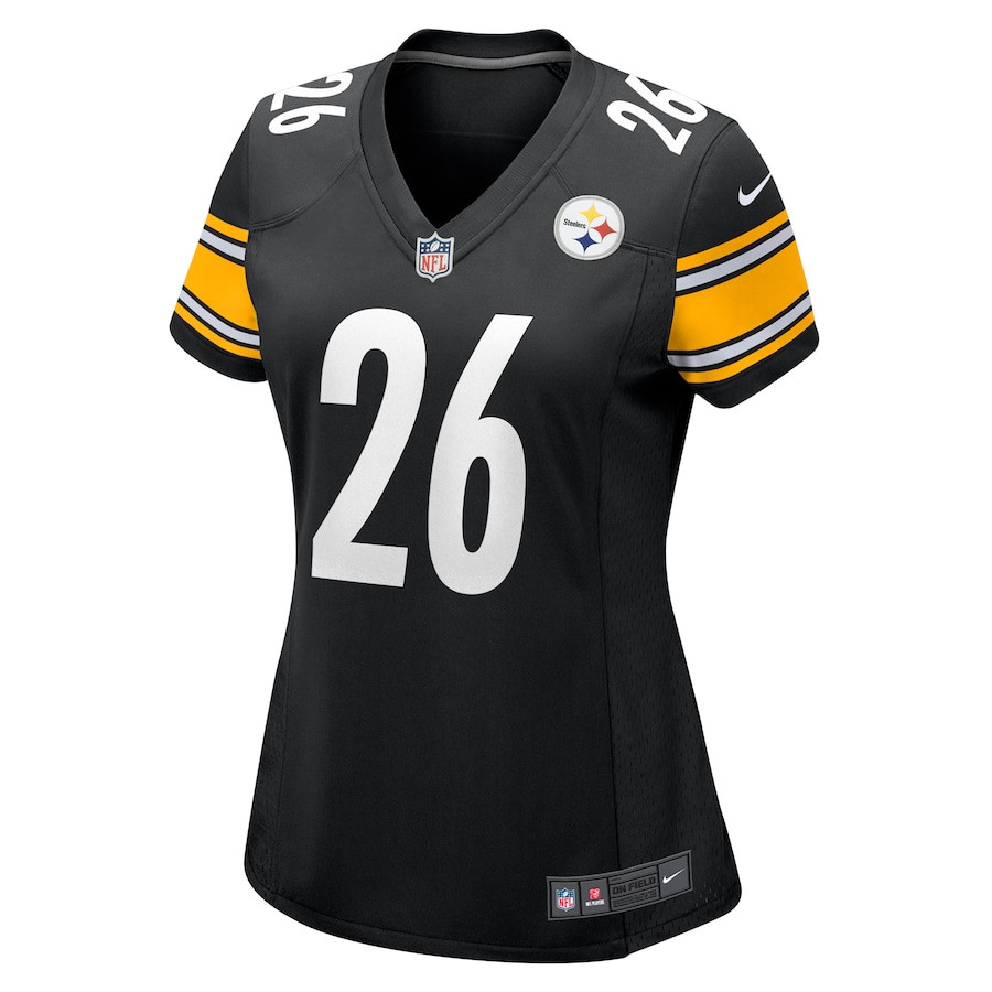 Alternative view of Donte Jackson 26 Pittsburgh Steelers Women's Game Jersey - Black JS4345 nicesnker