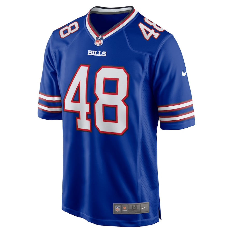 Alternative view of Edefuan Ulofoshio 48 Buffalo Bills Game Men Jersey - Royal JS4656 nicesnker