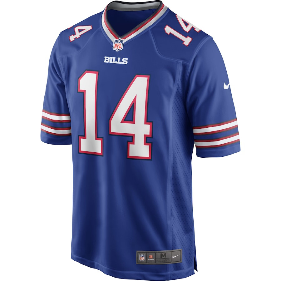 Alternative view of Frank Reich 14 Buffalo Bills Men Game Retired Jersey - Royal JS9340 nicesnker