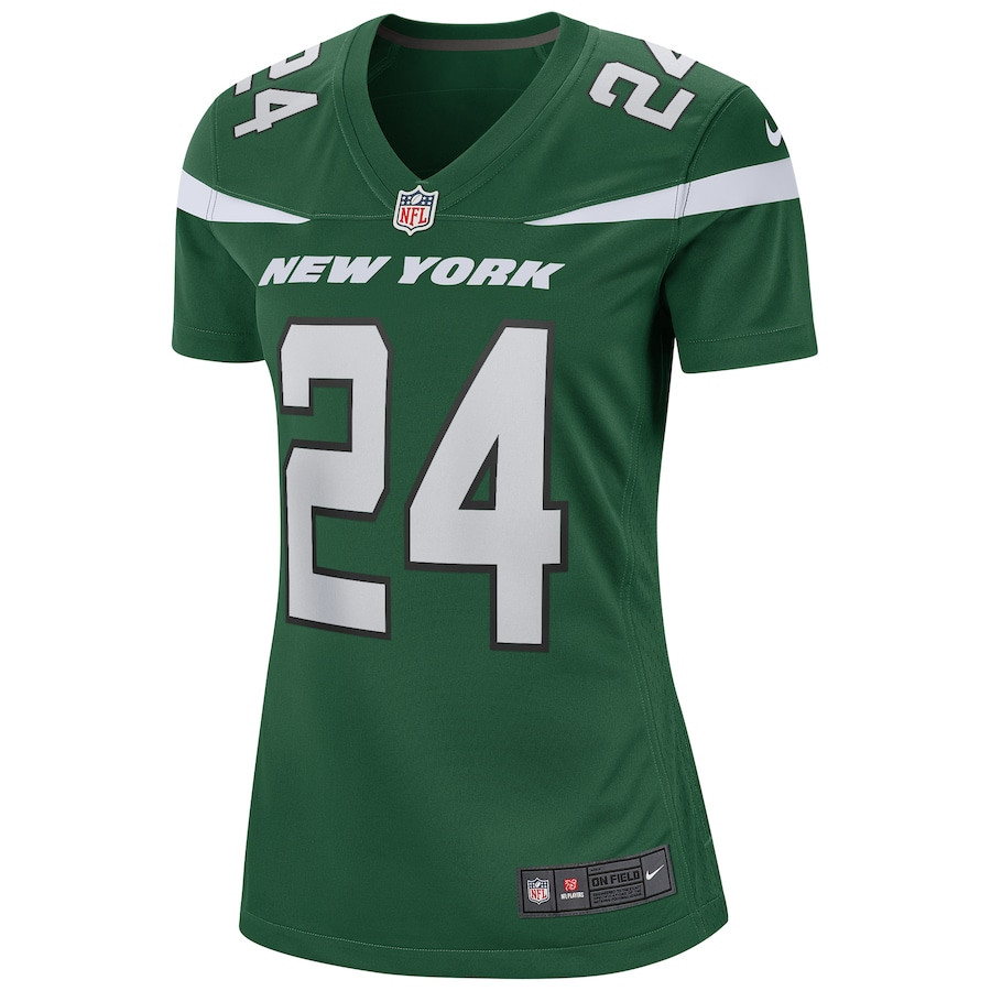 Alternative view of Freeman McNeil 24 New York Jets Women Game Retired Jersey - Gotham Green JS1497 nicesnker