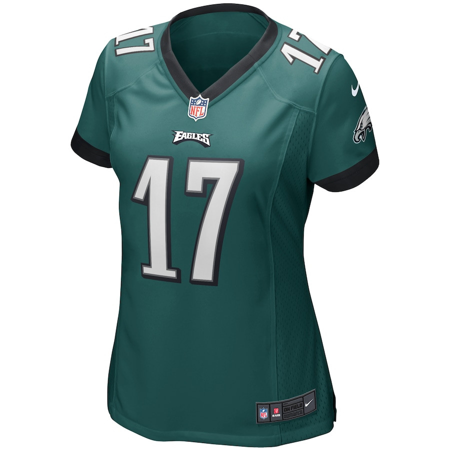 Alternative view of Harold Carmichael 17 Philadelphia Eagles Women Game Retired Jersey - Midnight Green JS8192 nicesnker