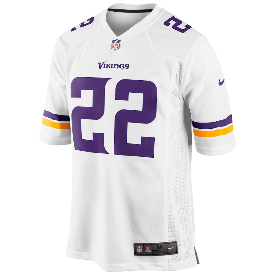 Alternative view of Harrison Smith 22 Minnesota Vikings YOUTH Game Jersey - White JS1340 nicesnker