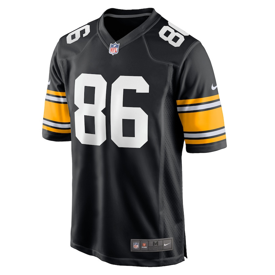 Alternative view of Hines Ward 86 Pittsburgh Steelers Men Retired Jersey - Black JS3297 nicesnker