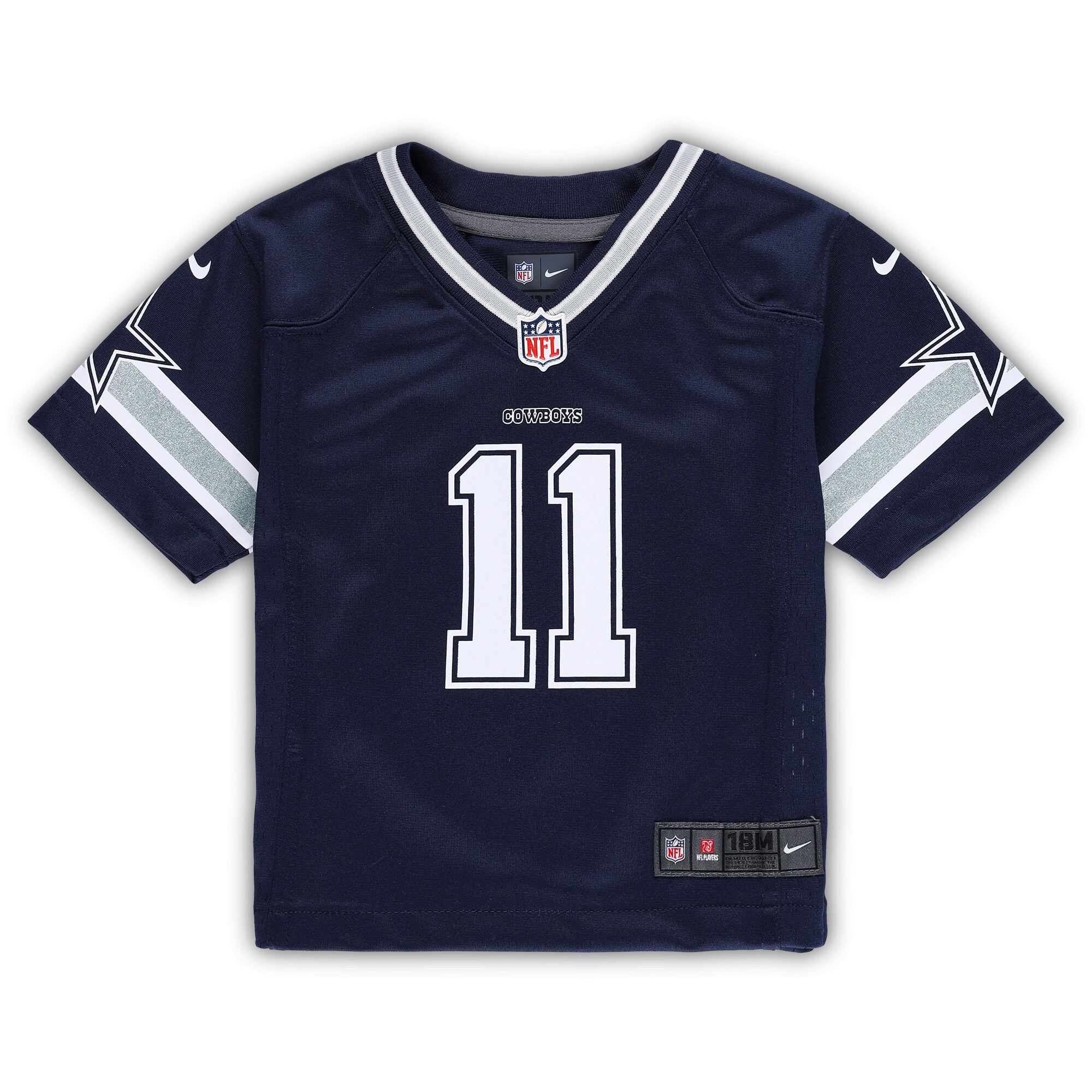 Alternative view of Infant Dallas Cowboys Micah Parsons Navy Game Jersey JS3450 nicesnker