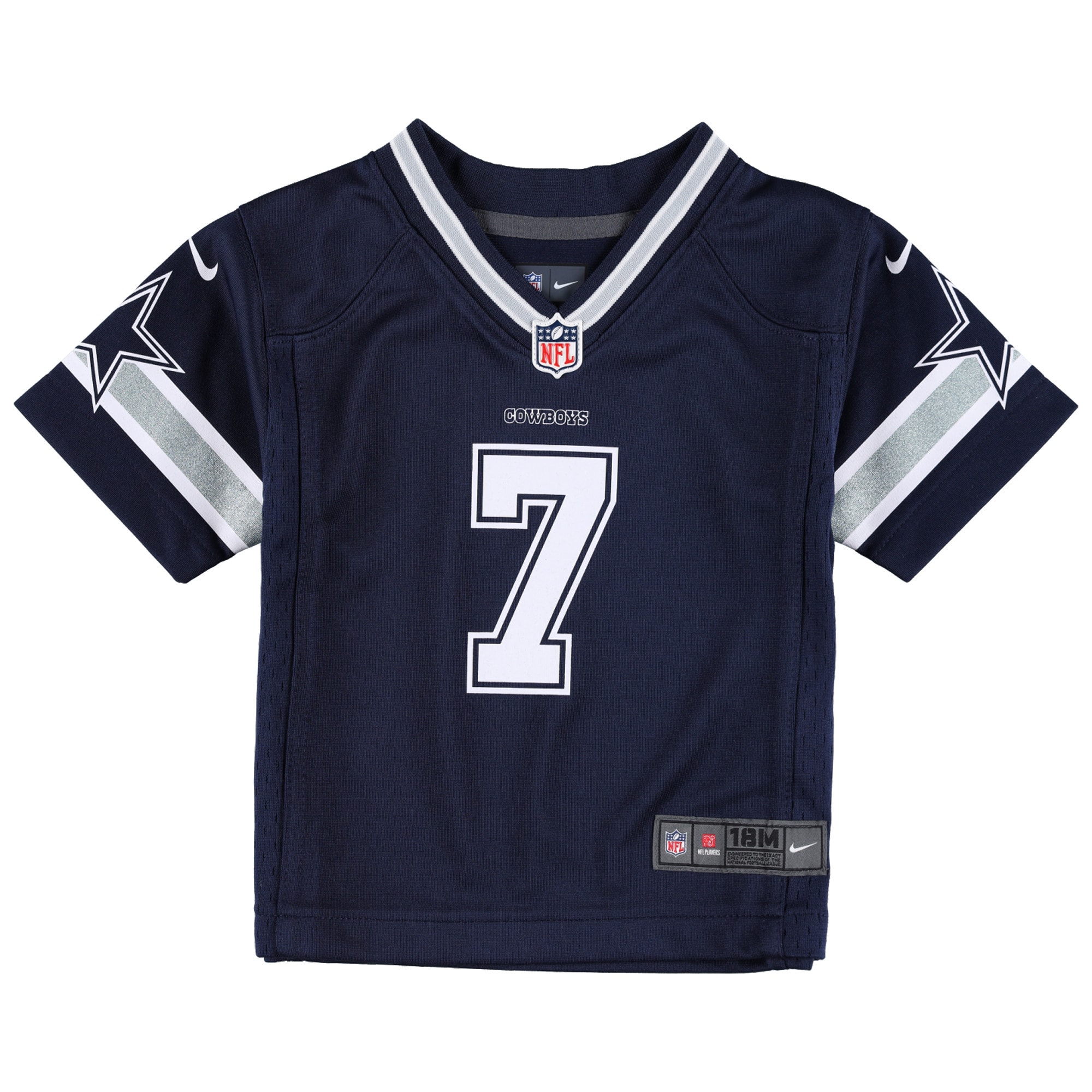 Alternative view of Infant Dallas Cowboys Trevon Diggs Navy Game Jersey JS5091 nicesnker