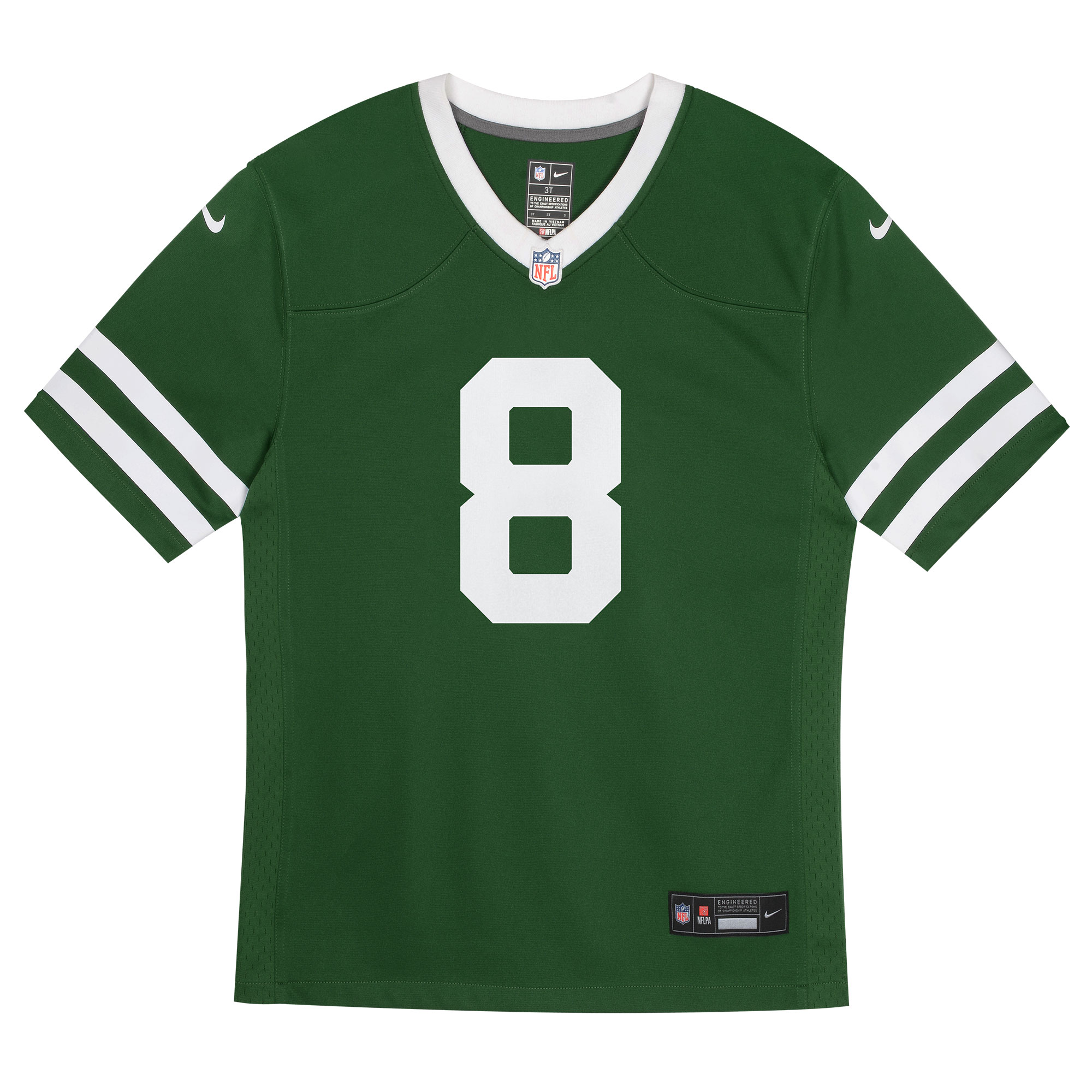 Alternative view of Infant New York Jets Aaron Rodgers Legacy Green Game Jersey JS6633 nicesnker