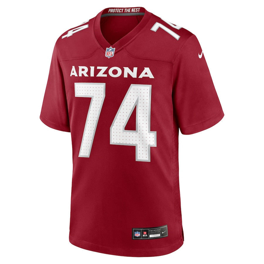 Alternative view of Isaiah Adams 74 Arizona Cardinals Team Game Men Jersey - Cardinal JS8564 nicesnker