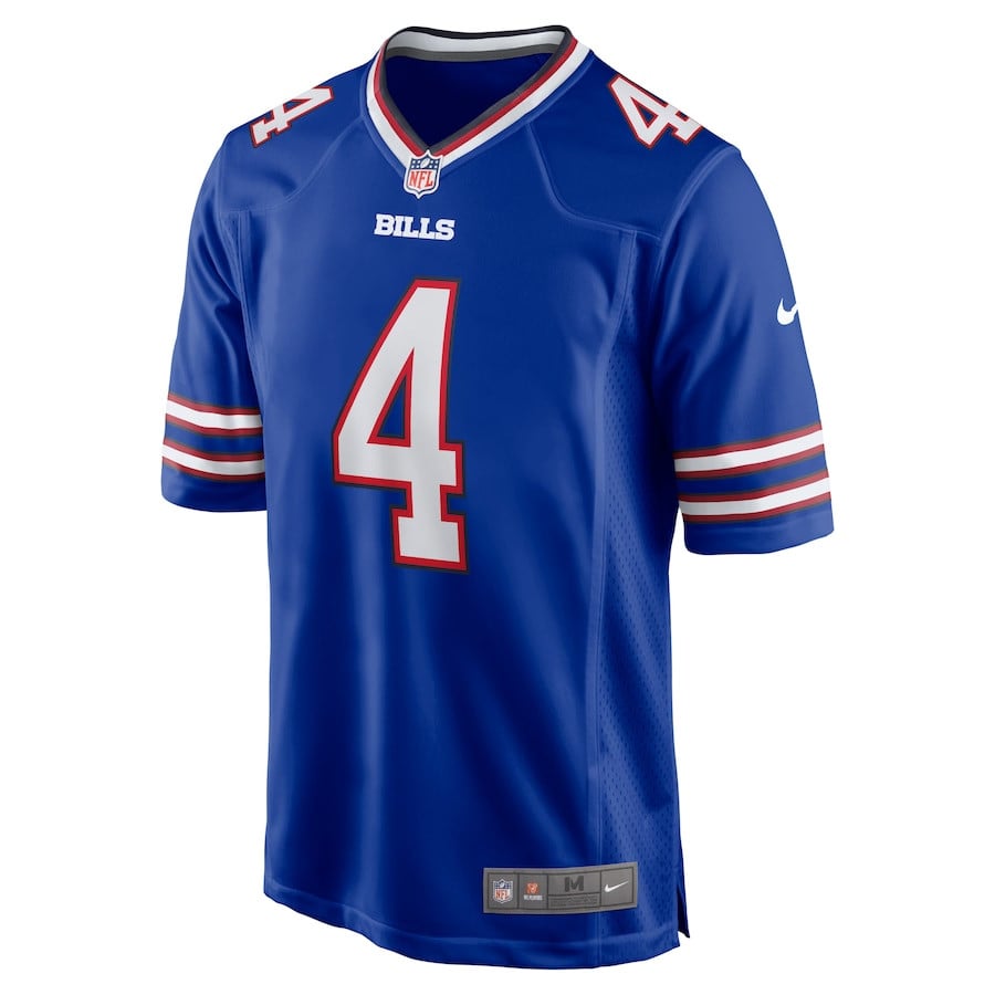 Alternative view of James Cook 4 Buffalo Bills Men Game Jersey - Royal JS8656 nicesnker