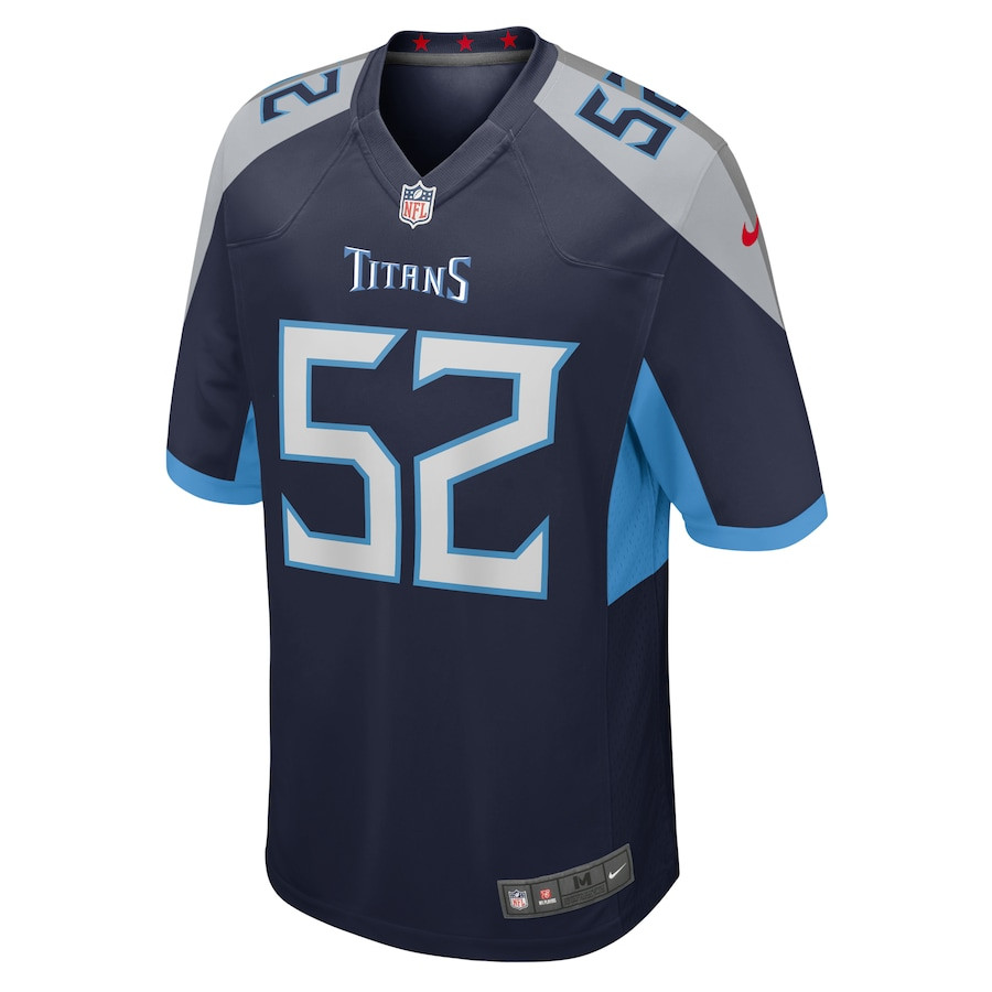 Alternative view of James Williams 52 Tennessee Titans Game Men Jersey - Navy JS2000 nicesnker