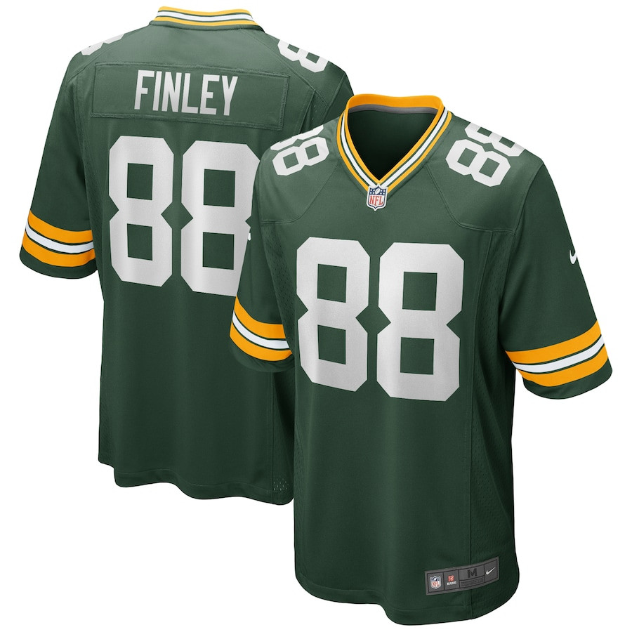 Jermichael Finley 88 Green Bay Packers Men Game Retired Jersey - Green JS6842 nicesnker