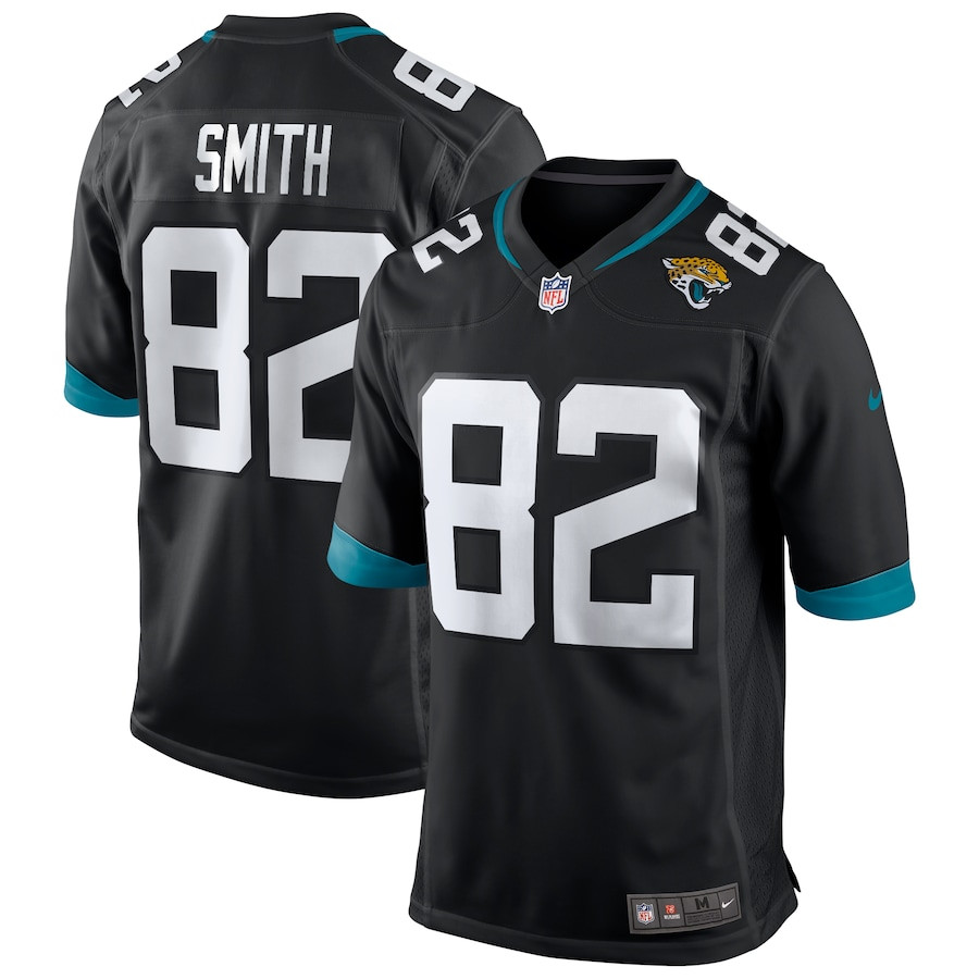 Jimmy Smith 82 Jacksonville Jaguars Men Game Retired Jersey - Black JS2654 nicesnker